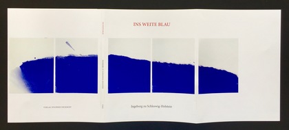 Ins weite Blau, Ausklappcover